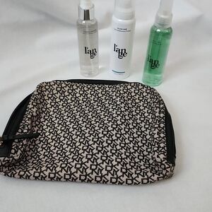 3pc l'ange Hair Care Set with DKNY Makeup Bag